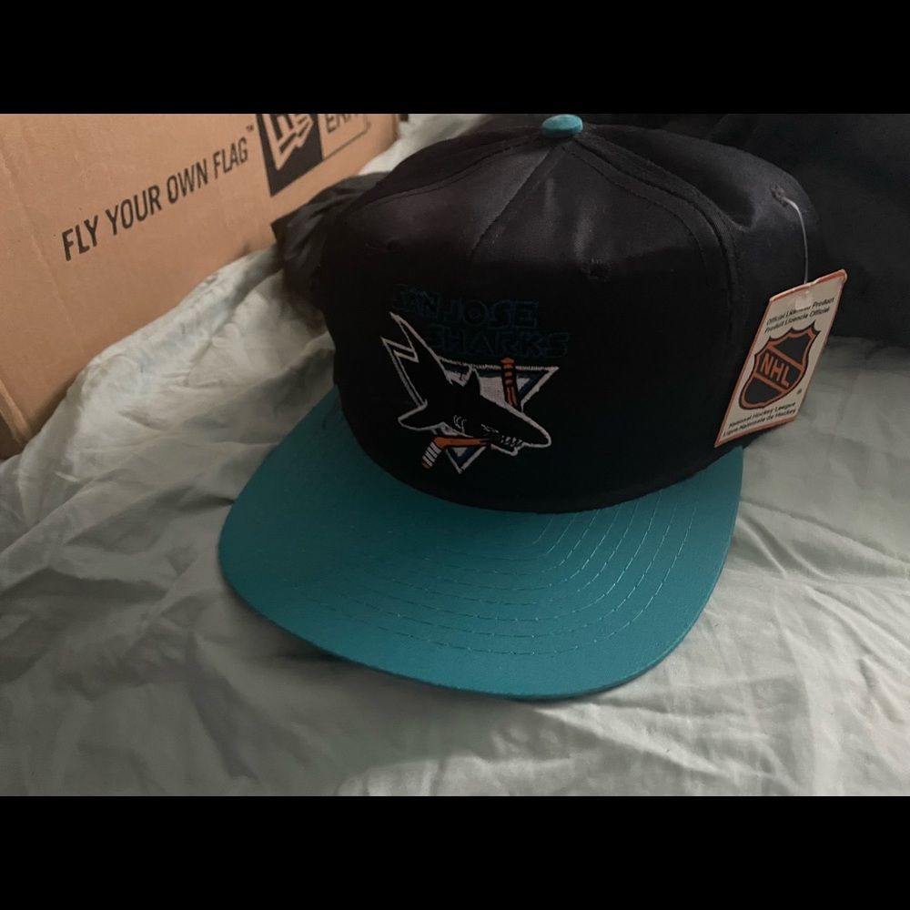 Vintage San Jose sharks hat